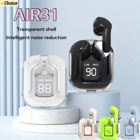 New Air 31 Buds TWS Bluetooth 5.3 ENC Smart Touch Control Stereo