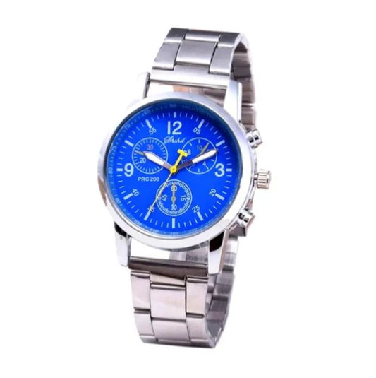 Watch for Men / Boys With Silver Hand/Wrist Bracelet