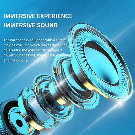 Magnetic Wireless Neckband Earphones