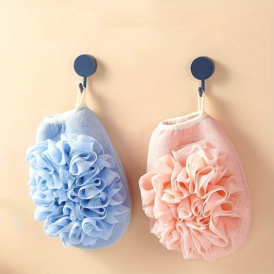 2 in 1 Exfoliating Bath Gloves